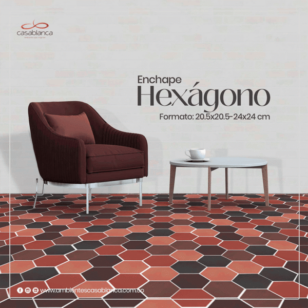 ENCHAPE HEXÁGONO