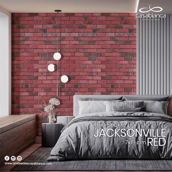 Thin Brick Jacksonville Red - Imagen 2